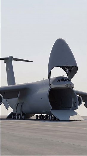 How the World's Biggest Military Aircraft Loads Tanks