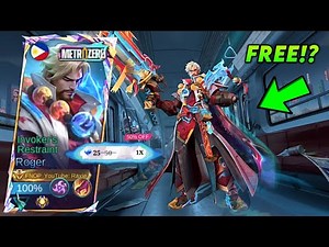 METRO ZERO SKIN IS FINALLY HERE!!😻🔥 (HOW MUCH?) ROGER METRO ZERO SKIN "INVOKER'S RESTRAINT" GAMEPLAY