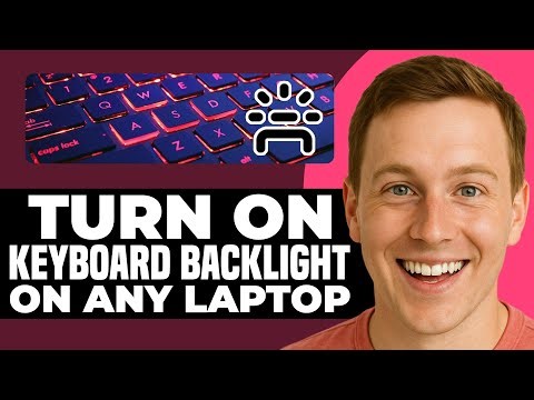 How To Turn On Keyboard Backlight On Any Laptop! (Step By Step)