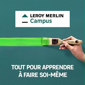 Et si vous appreniez à faire vous-même vos travaux ? C'est possible, en ligne ou en magasin, avec Leroy Merlin Campus ➡️ http://lmfr.io/mz9z3 | LEROY MERLIN