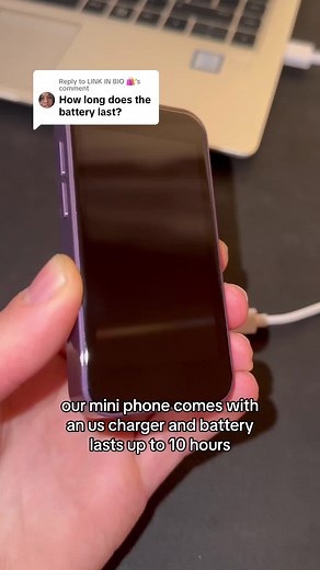 Mini Phone with US Charger and Long Battery Life