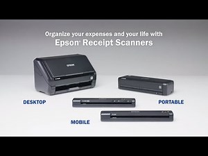 Epson Receipt Scanners | Organize your expenses with ScanSmart Software