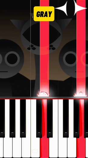 Incredibox Sprunki Piano Sprunki 5 Anti Shifted Sprunki Gray