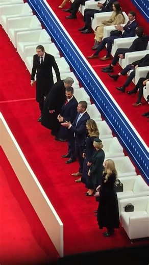 Donald Trump Jr., Ivanka Trump, Eric Trump, Tiffany Trump, Barron Trump at the inauguration ❤️
