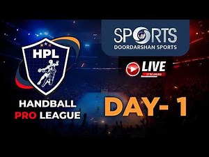 LIVE - Day 1 - Handball Pro League 2026, Nagpur | Doordarshan Sports