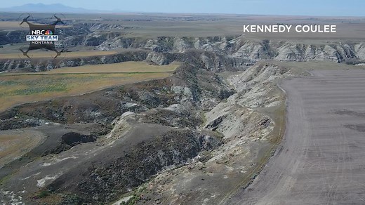 DRONE VIDEO: Fly over Montana's Hi-Line with this look at Havre and the Milk River from our NBC Montana Sky Team. | NBC Montana
