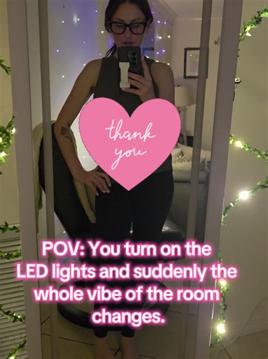 LED lights instantly change the mood of any room. The perfect cozy aesthetic for relaxing at night, gaming setups, or creating a peaceful vibe at home. #ledlights #roomvibes #aestheticroom #cozyvibes #povvideo Click the orange cart! Check out my Amazon Finds and inspos! ♡ If you haven't followed us on @bibleverses_breadcrumbs or @Holy Mess | Toddler Stress , go ahead and give us a follow ♡