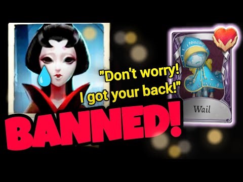 GEISHA got BANNED! 💀AXE BOY WAIL [LIMITED SKIN] step in! 🍭 Identity V