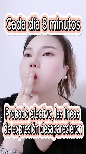Probado y efectivo, 8 minutos cada día. #yogafacial