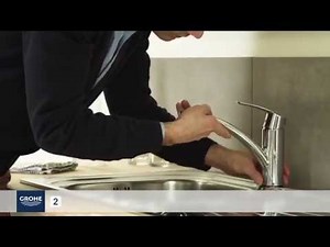 Instalace pákové kuchyňské dřezové baterie