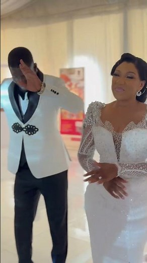 The bride is so shy 🙈 😊 #weddings