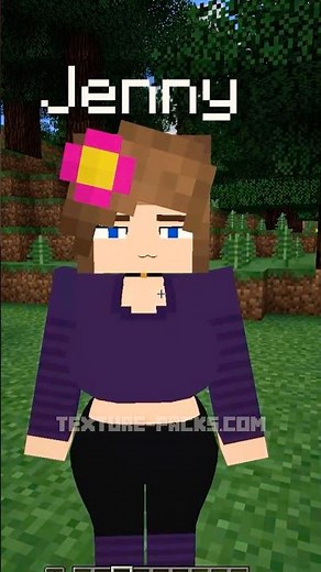 Jenny Mod (Girlfriend in Minecraft)