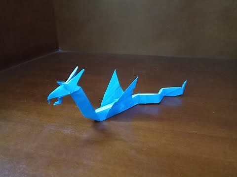 How To Make An Origami Sea Serpent Step By Step