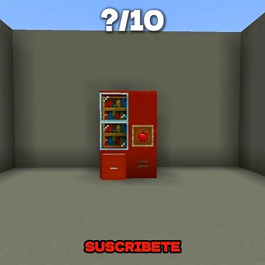 🥤 ¿CÓMO HACER UNA MÁQUINA EXPENDEDORA? ✅ MINECRAFT
