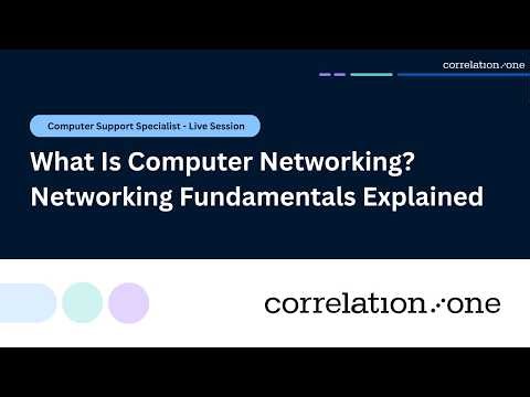What Is Computer Networking? Networking Fundamentals Explained