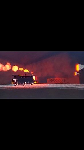 Scaredy Engines Edward's ghost engine scene #ghostengine #thomasandfriends #halloween #scarystories #season6 #roblox #foryoupage #foryou