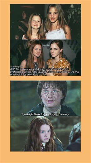 Emma Watson & Bonnie Wright: Hogwarts BeginningsGinny’s First Acting Role Was Harry Potter