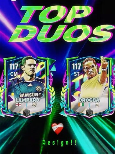 TOP Duos Design 😱☠️🔥 #fcmobile