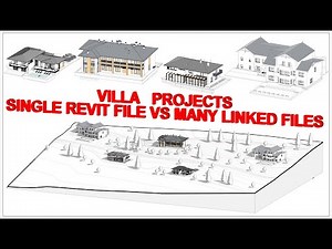 ONE SINGLE REVIT FILE VS MULTIPLE SEPARATE LINKED FILES WITH TIPS AND TRICKS