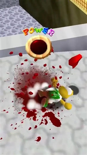 KOOPA HAS A BAD FALL! in SM64 #mario #mariobros #supermariobros #fall #koopatroopa #gaming #koopa