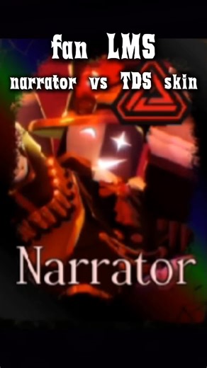 Фан лмс нарратора против любого тдс скина #forsaken #TDS #форсакен #тдс #тдсроблокс #tdsroblox #roblox #роблокс