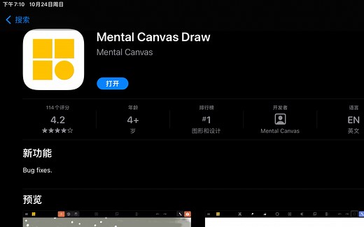 Mental canvas draw