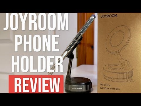 JOYROOM Magnetic Phone Holder Review 🔥 Rock-Solid Grip, MagSafe Power & 360° Flexibility! 🚗#joyroom