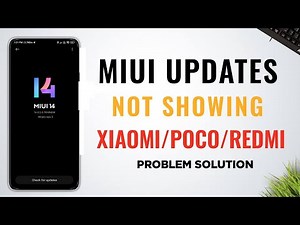 Fix - MIUI 14 Update Not Showing In Redmi And Poco Devices