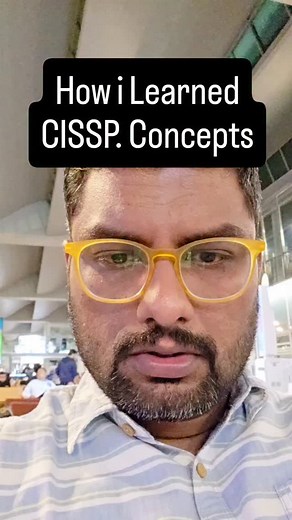 How i learned CISSP. Concept in Short Time #infosecurity #cybsecurity #cissp | Prabh Nair