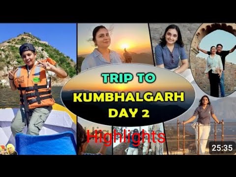 Trip to KUMBHALGARH | family travel vlog | aayu and pihu show