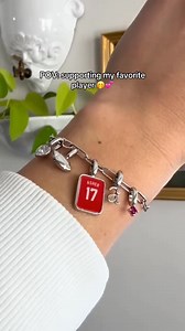 The ultimate accessory for the #1 fan! 🙌 With the Jersey Charm YOU pick the name, number, and color to keep your favorite player close! ⭐LINK IN BIO⭐ #wearfelicity | Wear Felicity