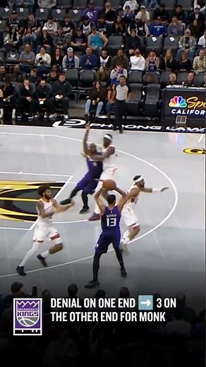 Monk Turns Defense Into a Triple! 🔥🎯