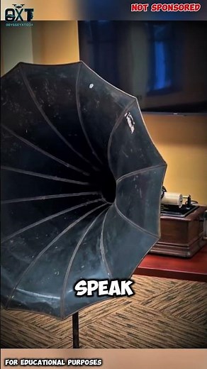 The First Machine That Ever Recorded a Human Voice! #documentary #usashorts #innovation#fyp