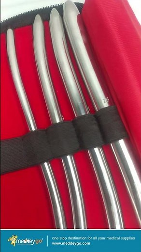 Hager Uterine Dialators Set of 8pc for Medical | Meddeygo.com