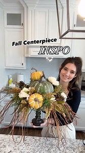 6.3K views · 1.7K reactions | 懶 SAVE this #fallcenterpiece inspo for next month, since we are starting to see some major fall/halloween decor hit the shelves! 浪 This design features some green  and neutral elements 懶 (you’ll see my front porch feature these hues in a couple months!) Let me know your thoughts on this tutorial below ⬇️ #holidaydecorating #holidayinspo #falldecorinspo #falldecorideas | Wreaths By Waldo | Facebook