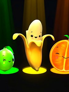 Dancing Fruit and Veggies: Fun Educational Play