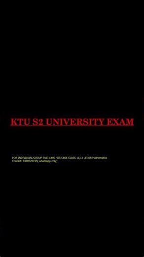 KTU S2( GAMAT 201) Maths All Module Revision | Important Questions for Exam 🔥 | Engineering MATHS