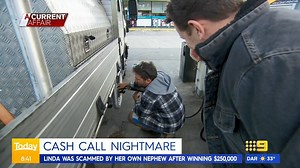 40K views · 85 reactions | After winning $250,000 in our Mega Cash Monday call, Linda hired her niece's husband to renovate her home. Now she's claiming he scammed her and took a large sum of money for sub-standard work. #9Today | TODAY | Facebook