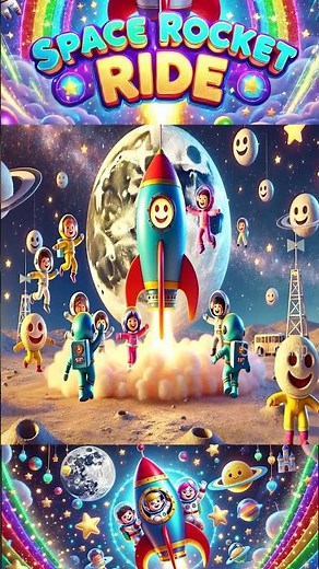 “Rocket Ride!” Fun Kids Space Song About Planets, Stars & Blast Off Adventure | Sing N Clap