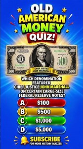 💵 Only Money Experts Know Who Was on the $500 Bill! 🇺🇸