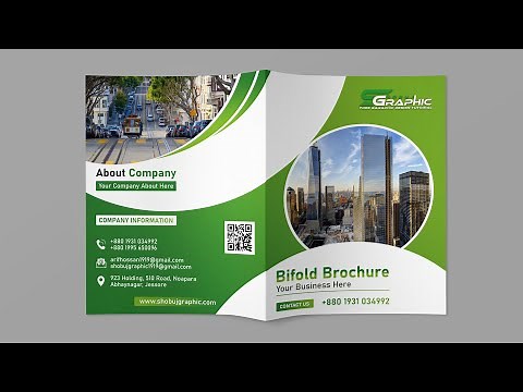 Creative Bi-fold Brochure Design - Photoshop Tutorial
