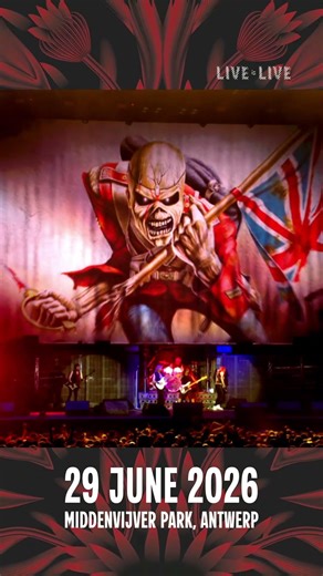 New acts join Iron Maiden at Live is Live in Antwerp