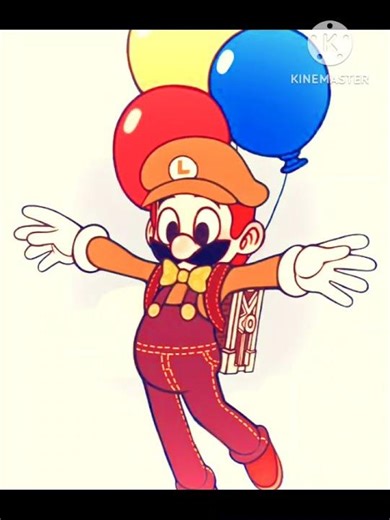 Luigi : Hey, that's-a pretty good!