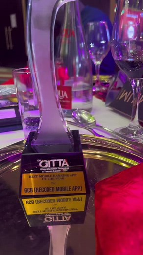 Best Mobile Banking App of the Year - GCB Recoded Mobile App