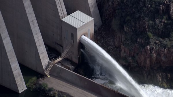 Wet weather forces SRP to release water from Bartlett Dam