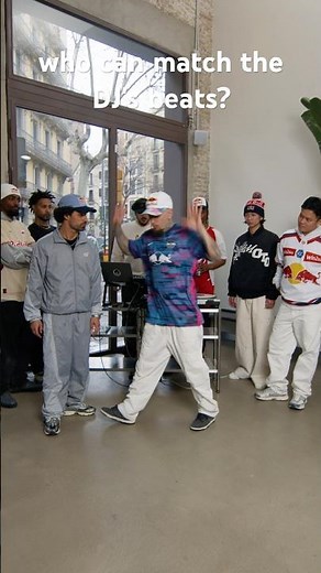 who's got moves AND timing? 🎵 Majid & Poppin'C w/ DJ Just-A-Kid 🎧 #streetdance #dancechallenge