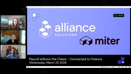 Miter - Payroll Without the Chaos: Simplifying Workforce Management for Contractors using Sage Intacct for Construction