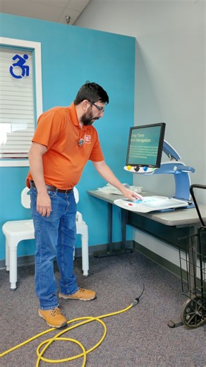 Magnifiers are not something we see every day, but when we do, they can be incredibly valuable. Kurt walked through how this one works and how it can support individuals with low vision who want to keep reading, organizing, and managing daily tasks comfortably. Small tools can create a big impact for the people we serve. Learn more about what we offer or check available items at www.helpequipment.org | Help Medical Equipment