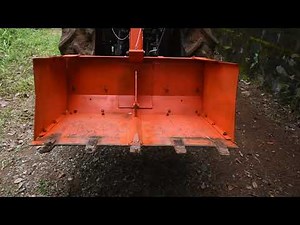 How To Make Simple Rear Dump Bucket For Tractors