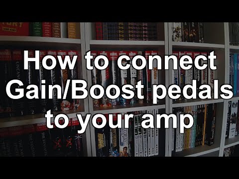 Tutorial (for beginners): How to connect Overdrive/Distortion/Boost/EQ-Pedals to your Amp!